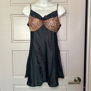 Gilligan & O'Malley Leopard Print Lingerie Top